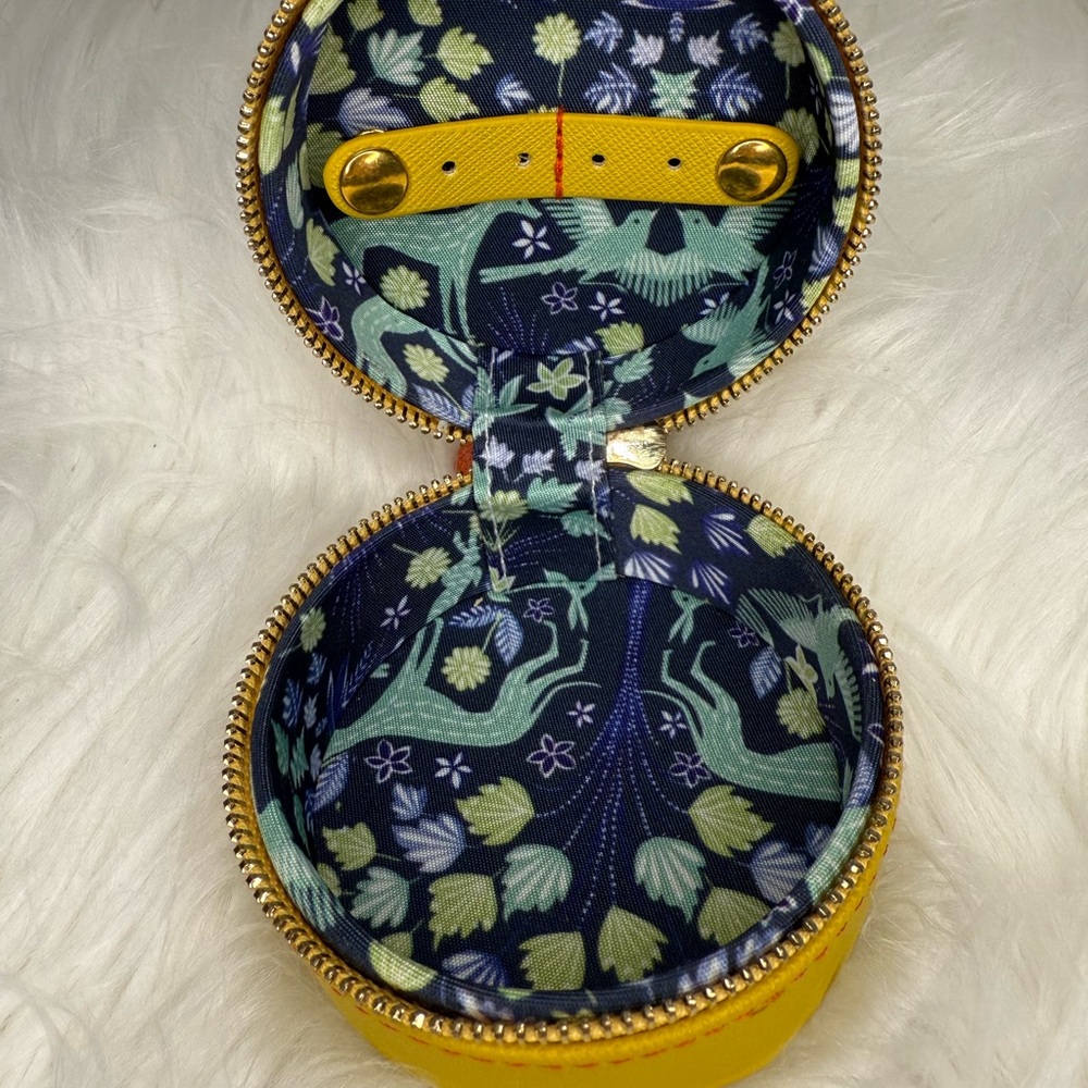 Anthropologie Ondine Catchall Pouch - Mustard Yellow - Picture 15 of 15
